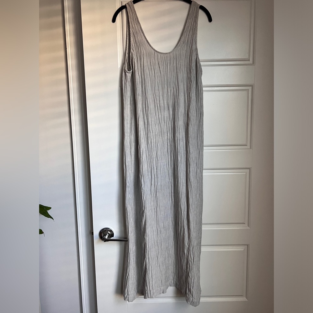 Lunya Linen Silk Crinkle Dress